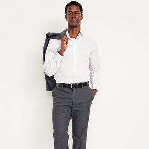 Old Navy Men size-S Soft Brushed Blazer 32X36 90s Straight Textured Trouser pant